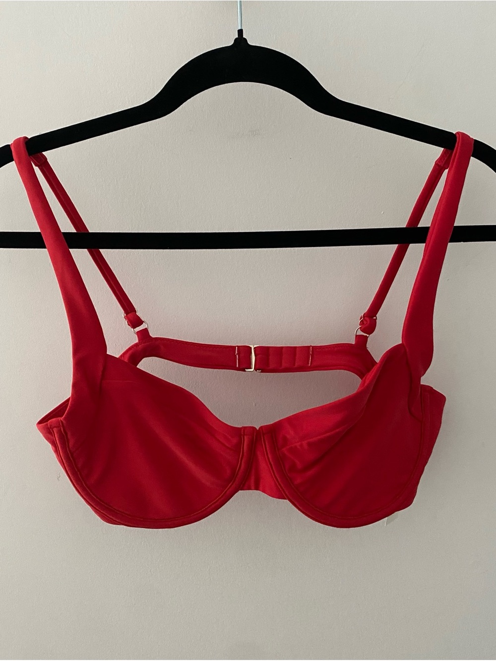 Red Abercrombie Bikini Top